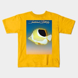 Saddleback Butterfy Fish Kids T-Shirt